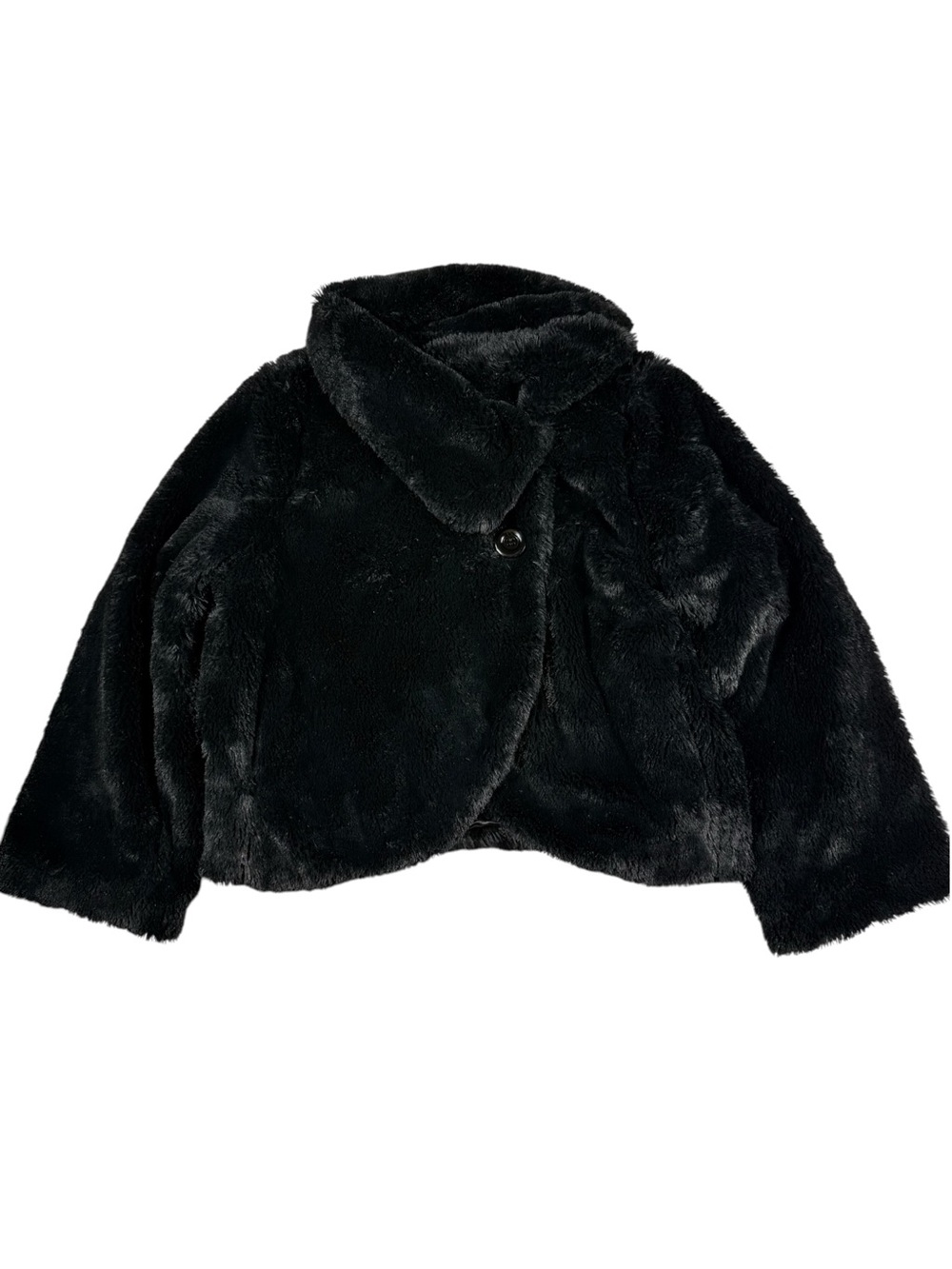 Echo Faux Fur Crop jacket, M/L.